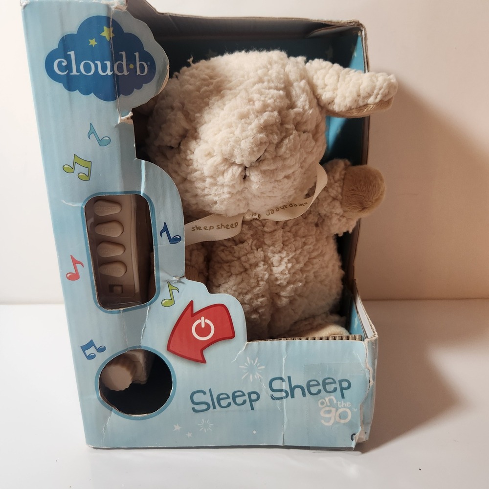 Cloud B Sleep Sheep on the Go Plush Sound Machine Travel Soother White Noise